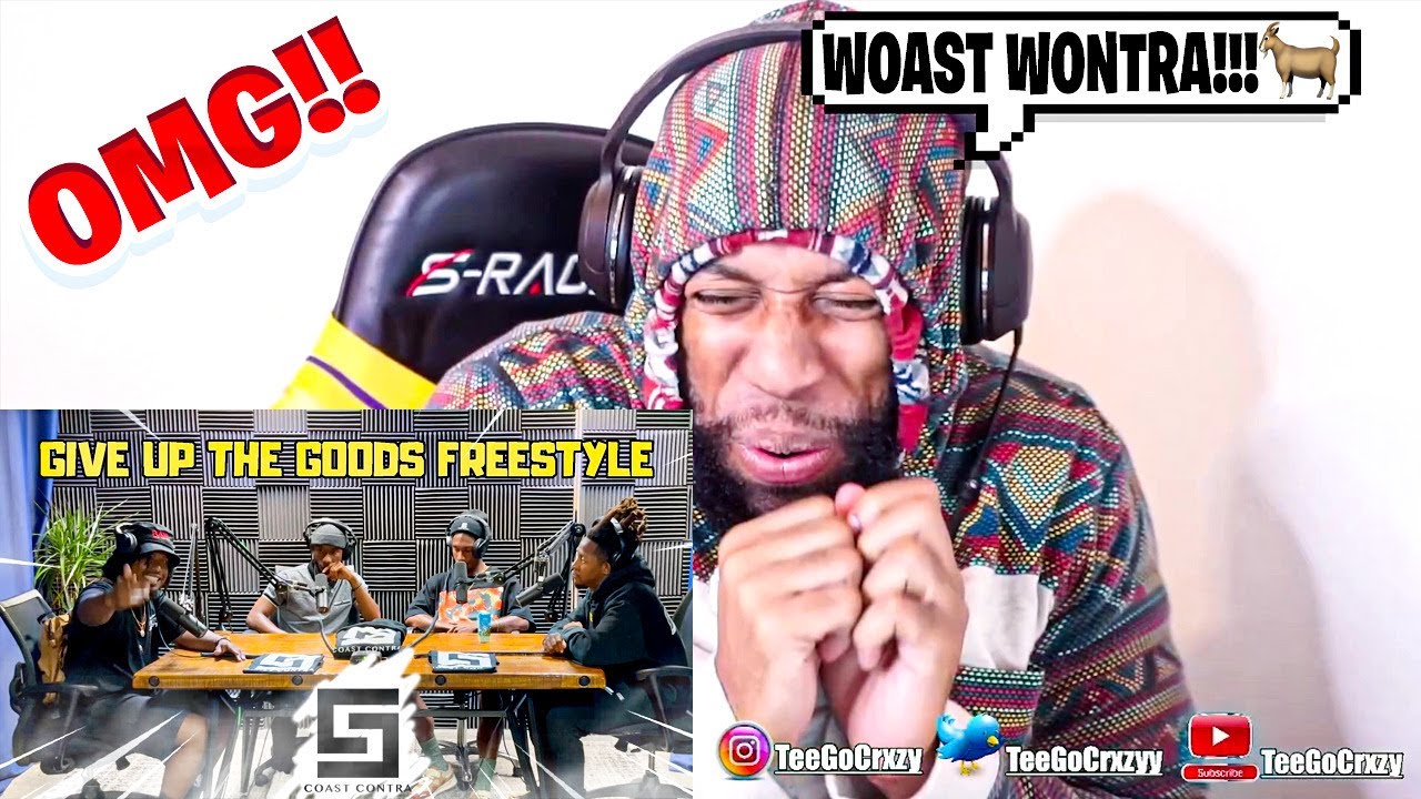GOOD GAWD ALMIGHTY..BODIED!!! COAST CONTRA - GIVE UP THE GOODS FREESTYLE (REACTION)