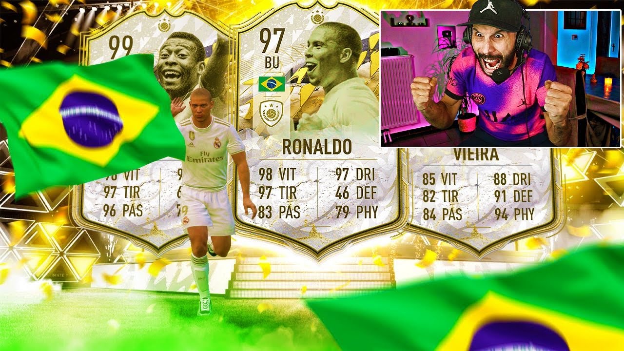 DU JAMAIS VU !!! J'OUVRE 25 PACK ICONE MOMENT | FIFA 22 Ultimate team