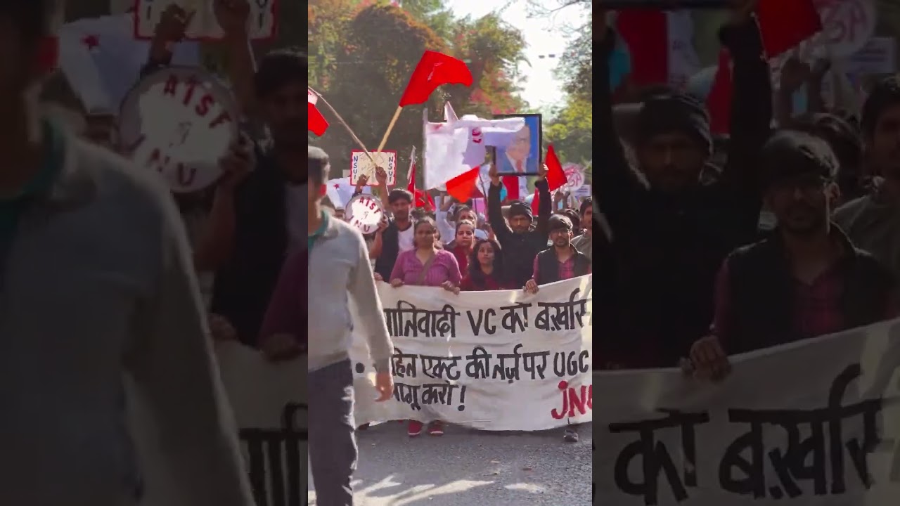JNU Zindabaad #universityworld #jnu #jnucampus #jnuprotest #ugc #ugcprotest