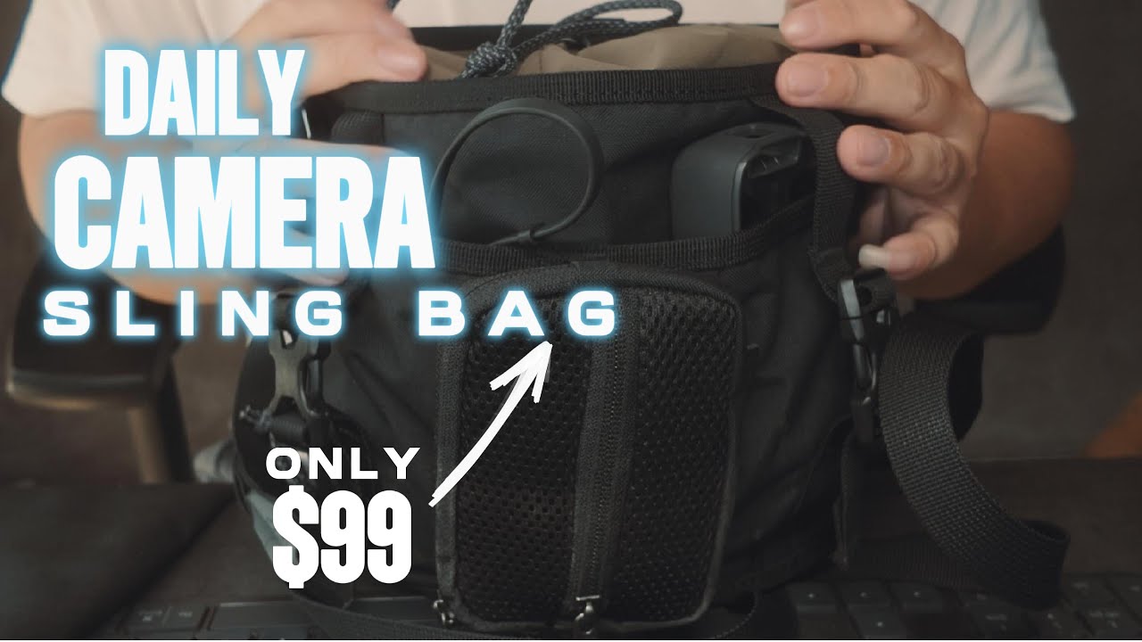 Latest camera sling bag that just all you need : Wotancraft Canteener EDC Utility Sling Bag 3.5L