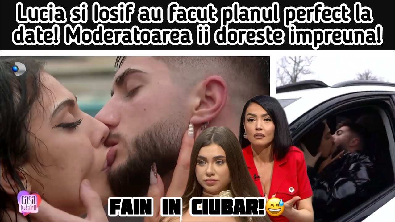 Lucia si Iosif au facut planul perfect la date! Moderatoarea ii doreste impreuna!