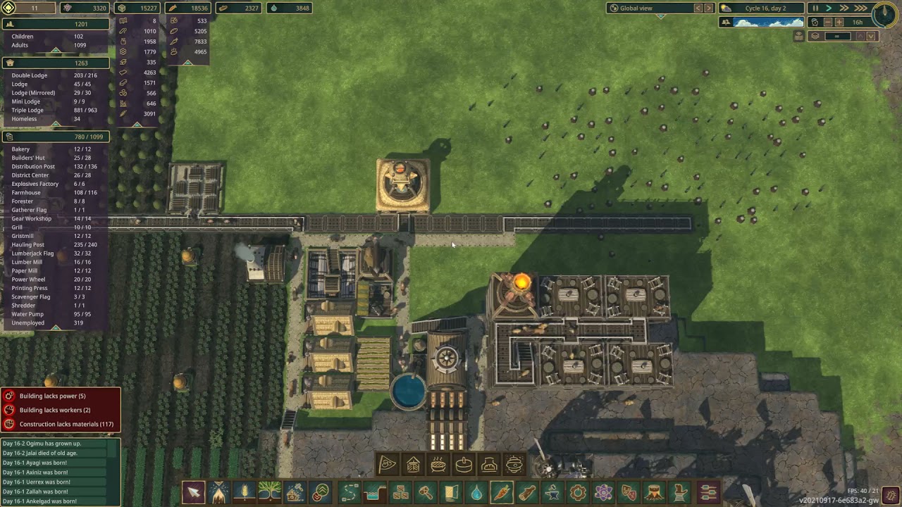 Solving unemployment for 1200 beavers in Timberborn Let's Play 17