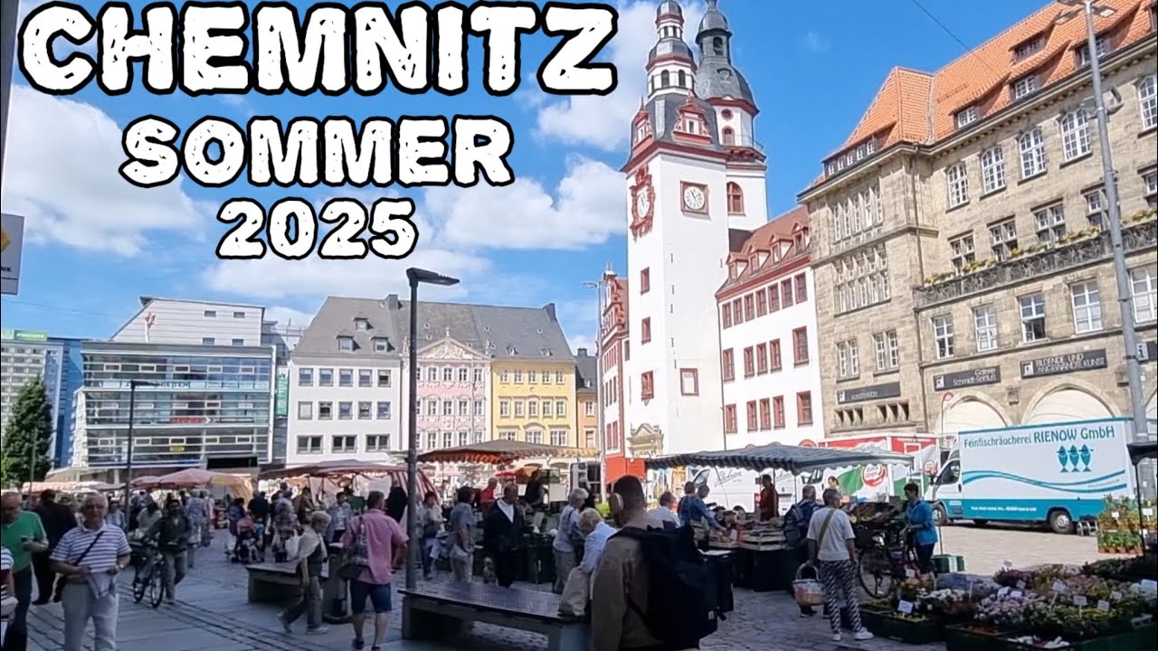 Chemnitz Sommer 2025 ( Altstadt Tour )