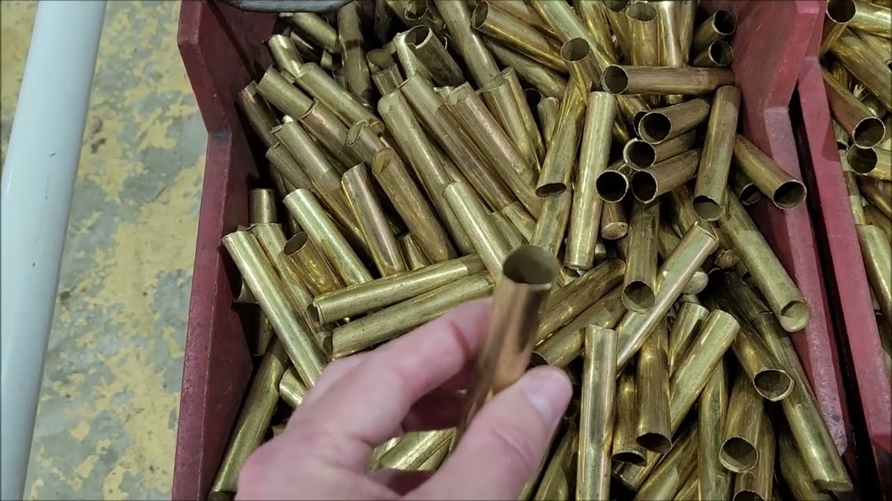 Bertram Brass Making Brass Rifle Cases in Victoria 12/11/2022