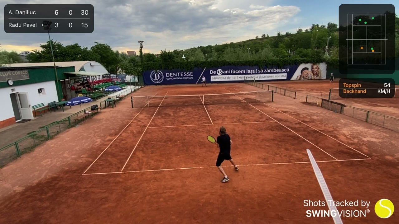 Finala Mediu: Andrei Daniliuc vs Radu Pavel 6-3/6-2 - Turneu 1/2022 Racket Fusion Iasi