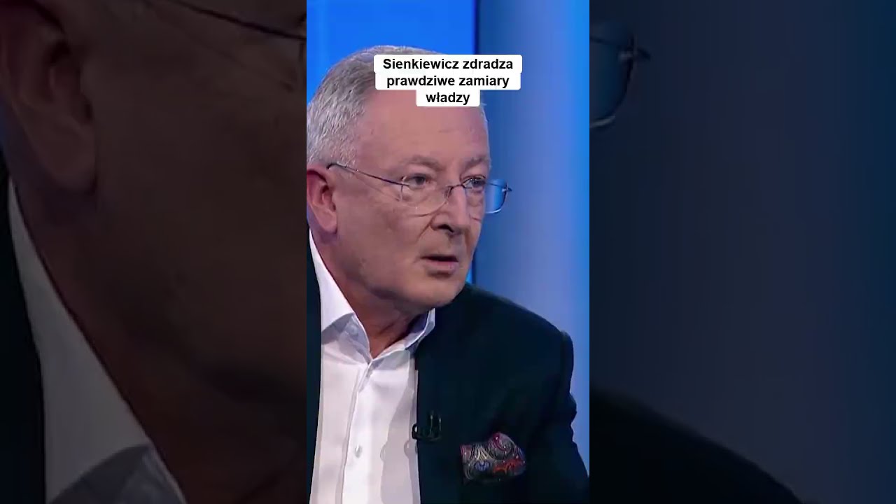 Sienkiewicz zdradza prawdziwe zamiary władzy?