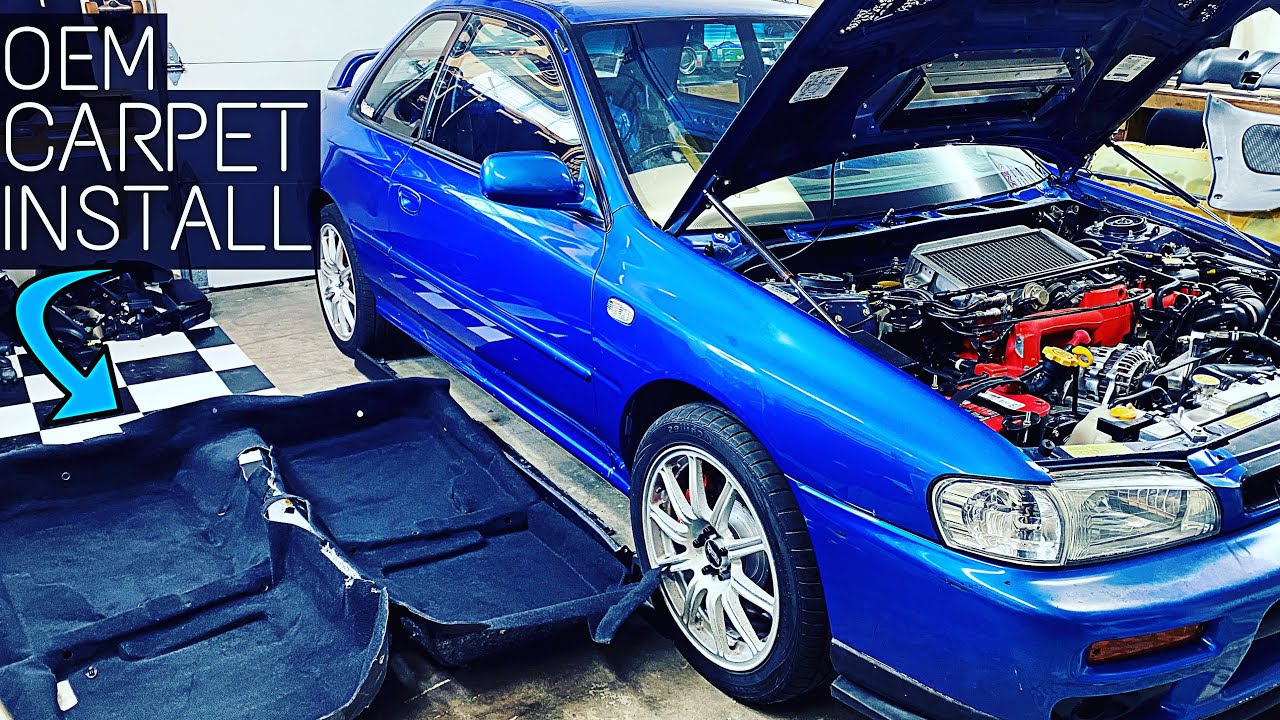 OEM Carpet Install Steps in 1993-2001 Impreza/GC8