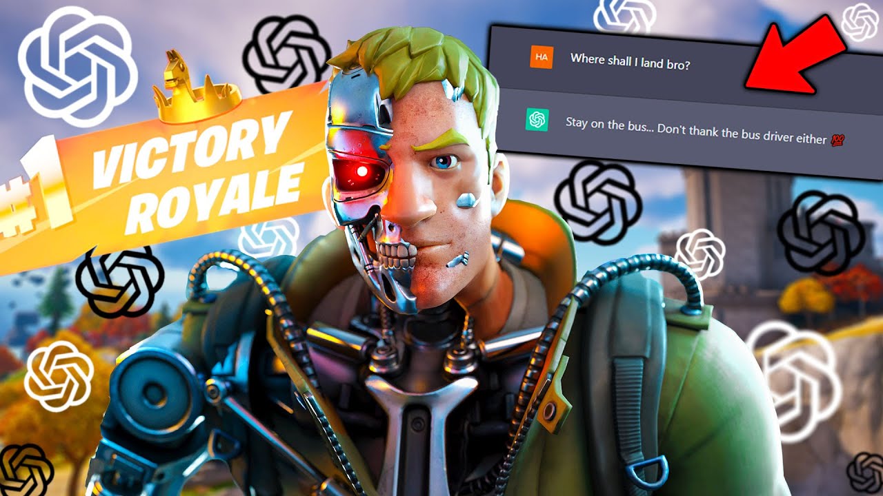 ChatGPT AI wins a game of Fortnite...🤖