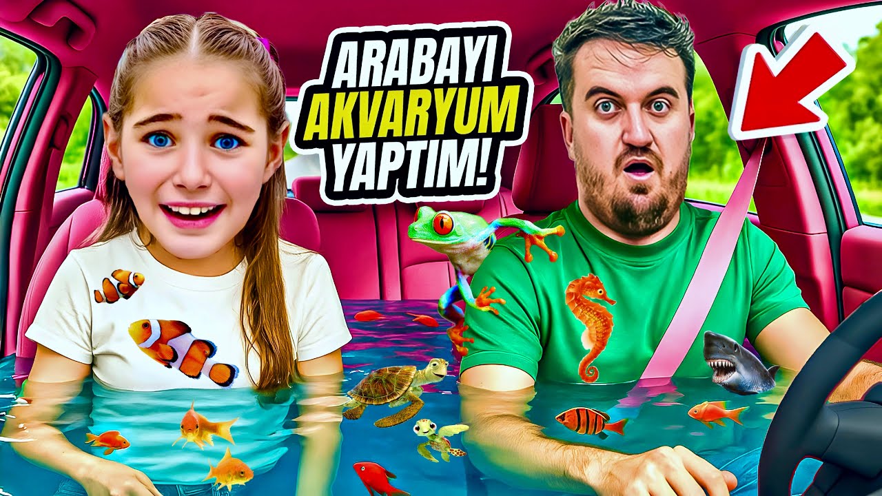 BABAMIN ARABASINI AKVURYUM YAPTIM !! ELİF SİNEM DEV KIŞKIRTMA !! 
