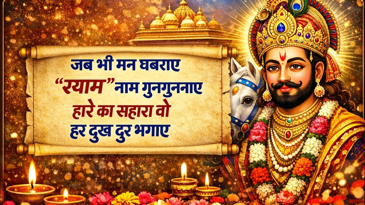 मेरे खाटू वाले श्याम 🙏 | हारे का सहारा श्याम | दिल को सुकून देने वाला भजन | Khatu Shyam Bhajan 2026