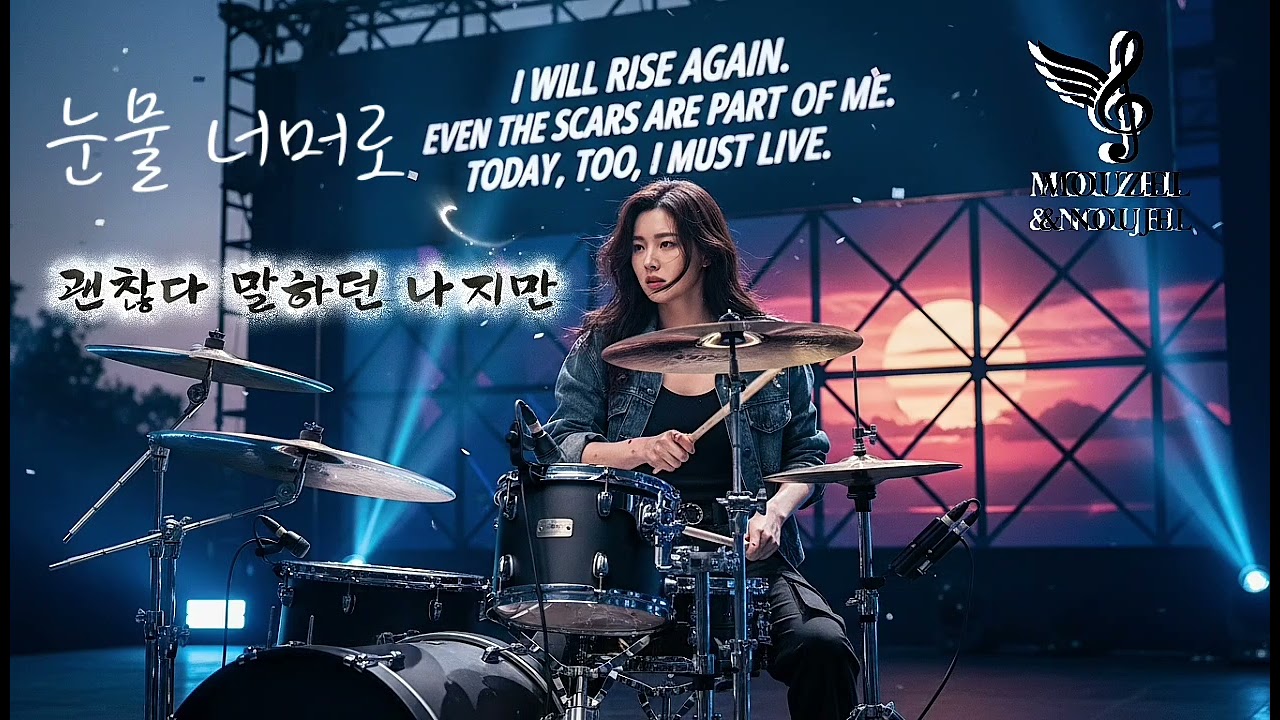 [어느날 새벽 걸려온 지인의 하루를 위로하려 만든노래] 엘 엔젤(EL &JeL) - 눈물너머로 #ksong 