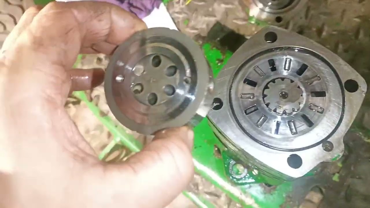 silnik Hydrauliczny Eaton charlyn (ustawienie płyty zaworu) owijarka Mc hale