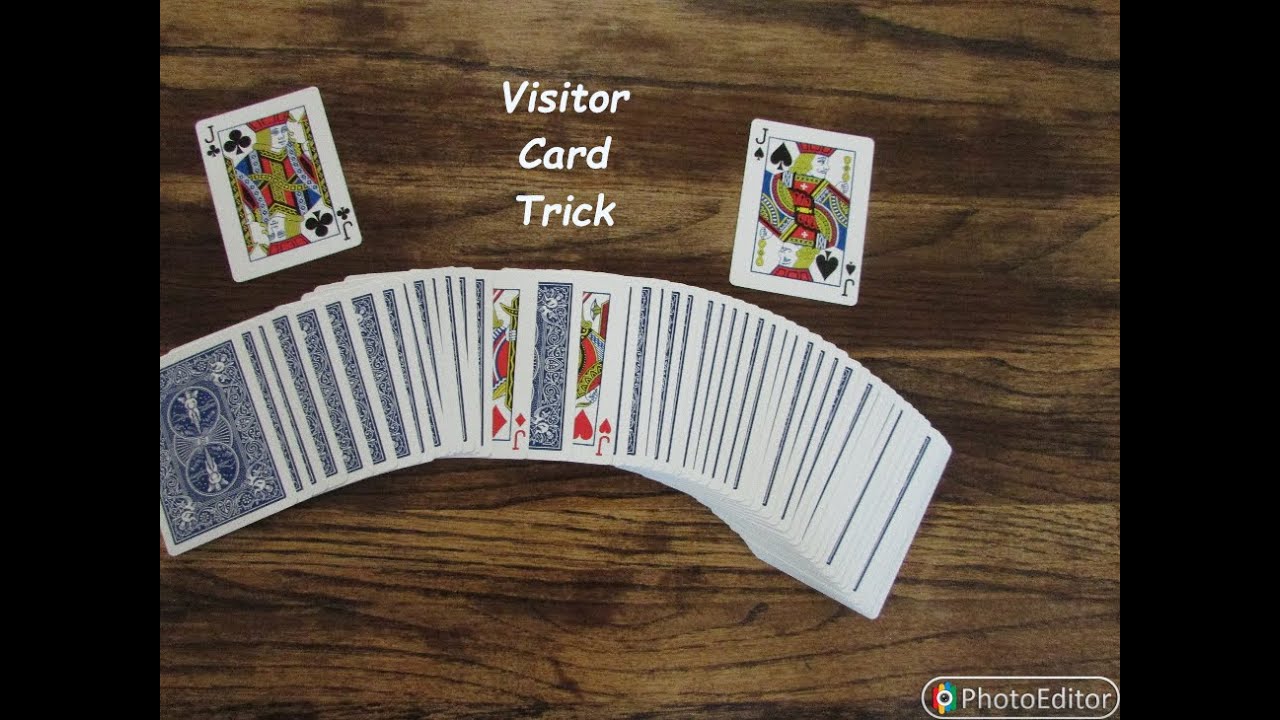 The Visitor Card Trick! - TUTORIAL
