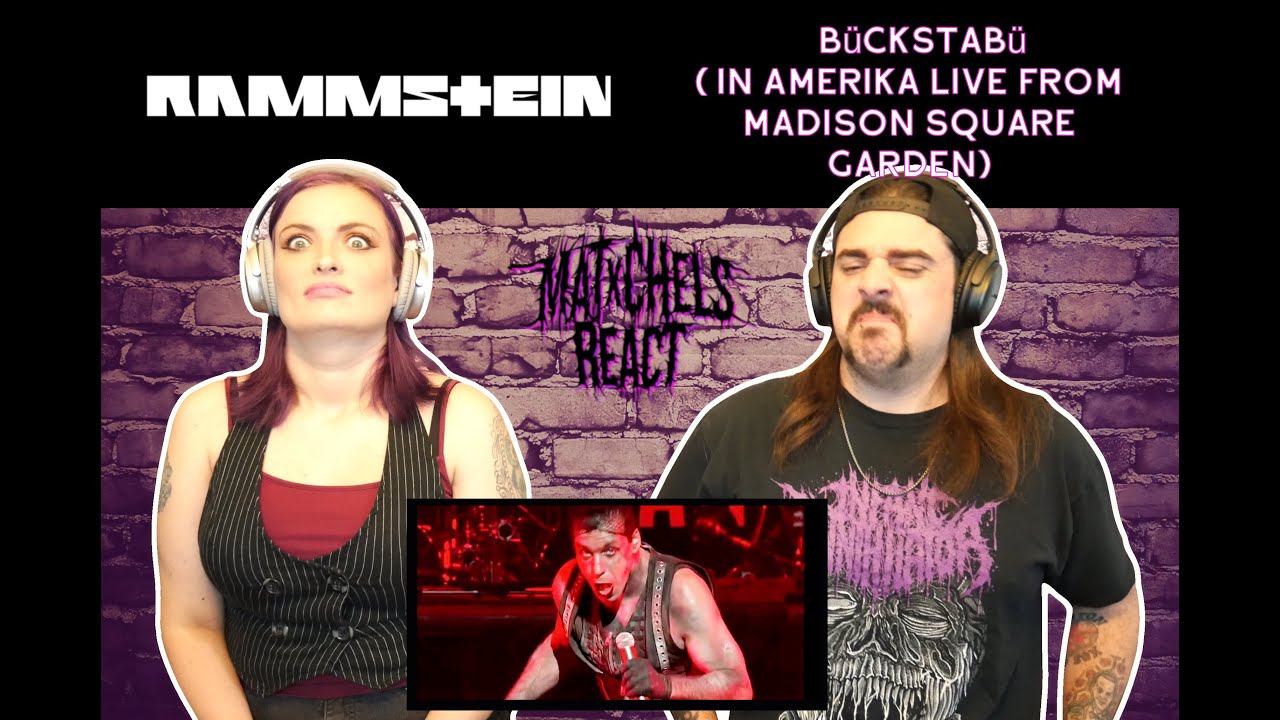 Rammstein - Bückstabü (In Amerika Live from Madison Square Garden) Реакция/Обзор