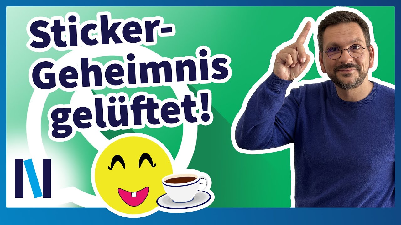 Eigene Emoji-Sticker erstellen: Thomas entdeckt DIE WhatsApp-Funktion auf dem iPhone!