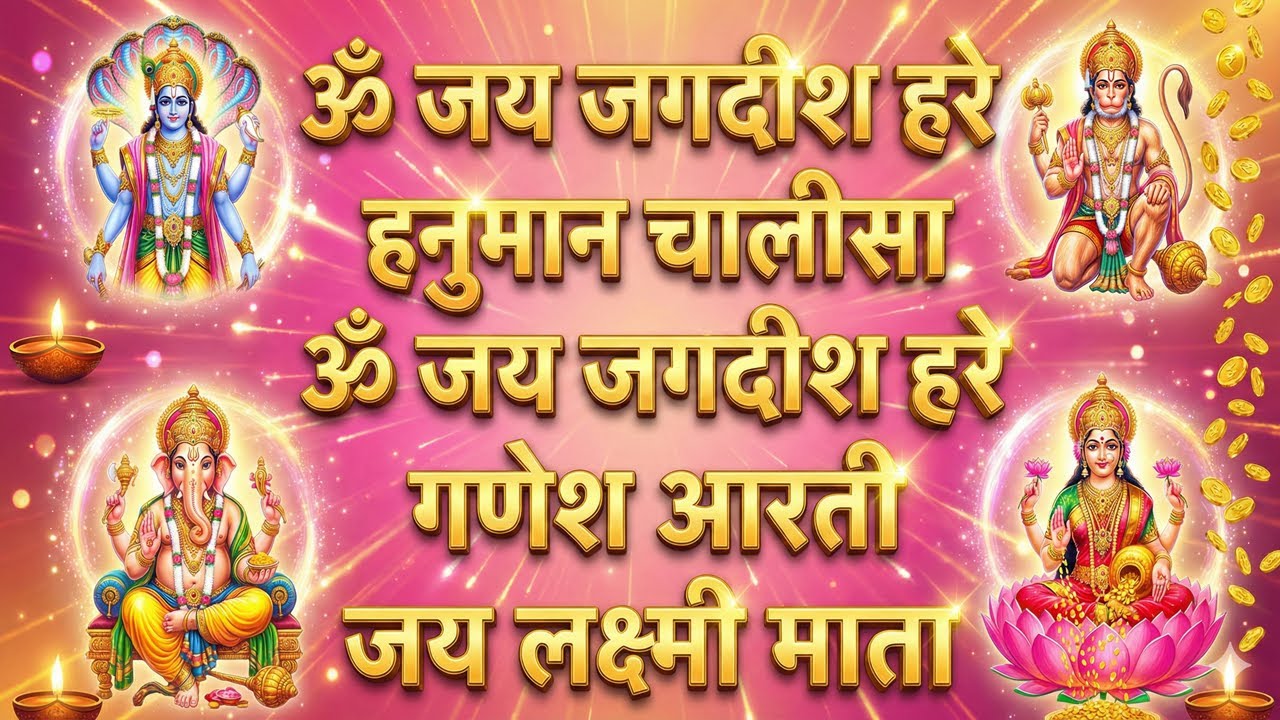 #om Jai Jagdish Hare | Aarti Sangrah | Vishnu Ji Ki Aarti I Audio Juke Box | Full Devotional Video