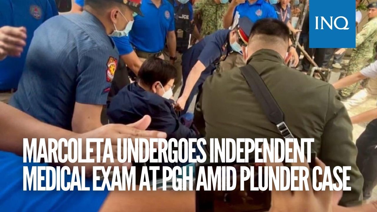 Marcoleta undergoes independent medical exam at PGH amid plunder case