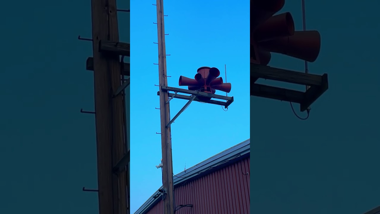 New sentry siren video in Williamstown pa