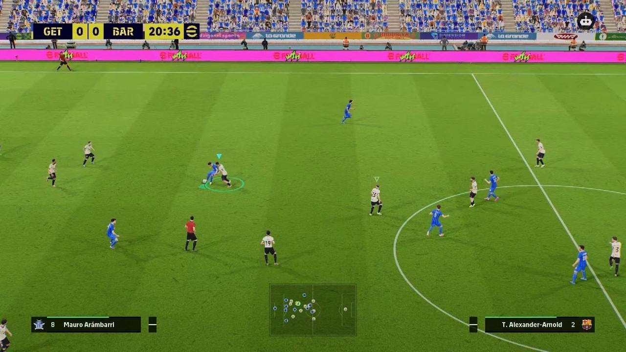 Barcelona versus getafe.