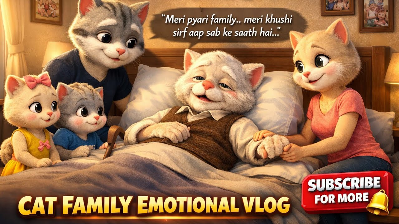 cat family emotional vlog – episode 9 | loving & caring moments l #viralvideo #foryou #catvideos