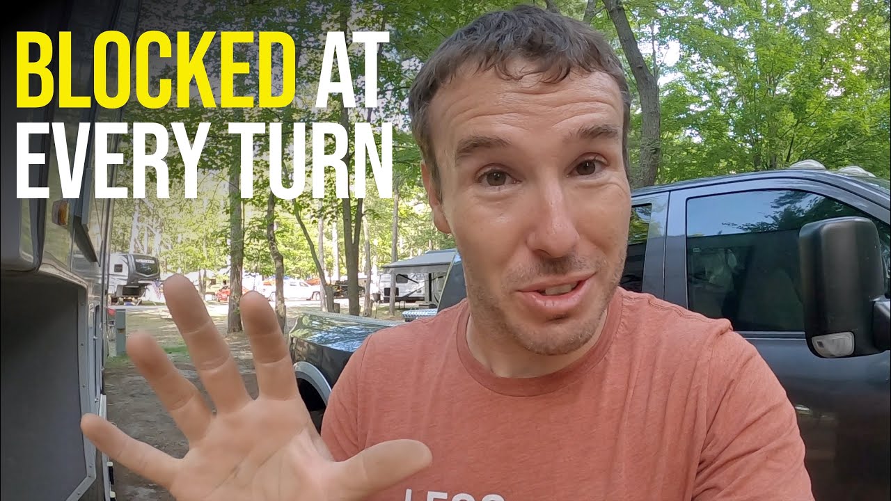 THE MOST FRUSTRATING CAMPSITE // Sleeping Bear Dunes