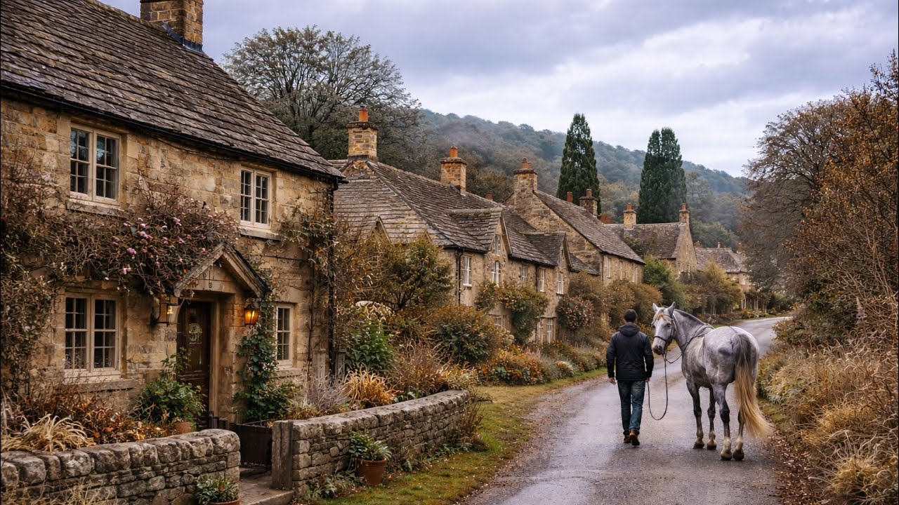 Stunning Beauty of Rural UK as Winter Nears | English Countryside Walk 4K