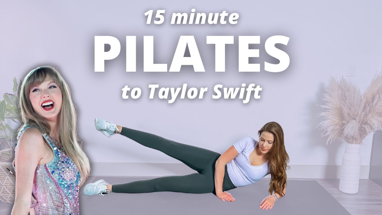 15 MIN PILATES TAYLOR SWIFT WORKOUT | Full Body Mat Pilates At Home (no equipment)
