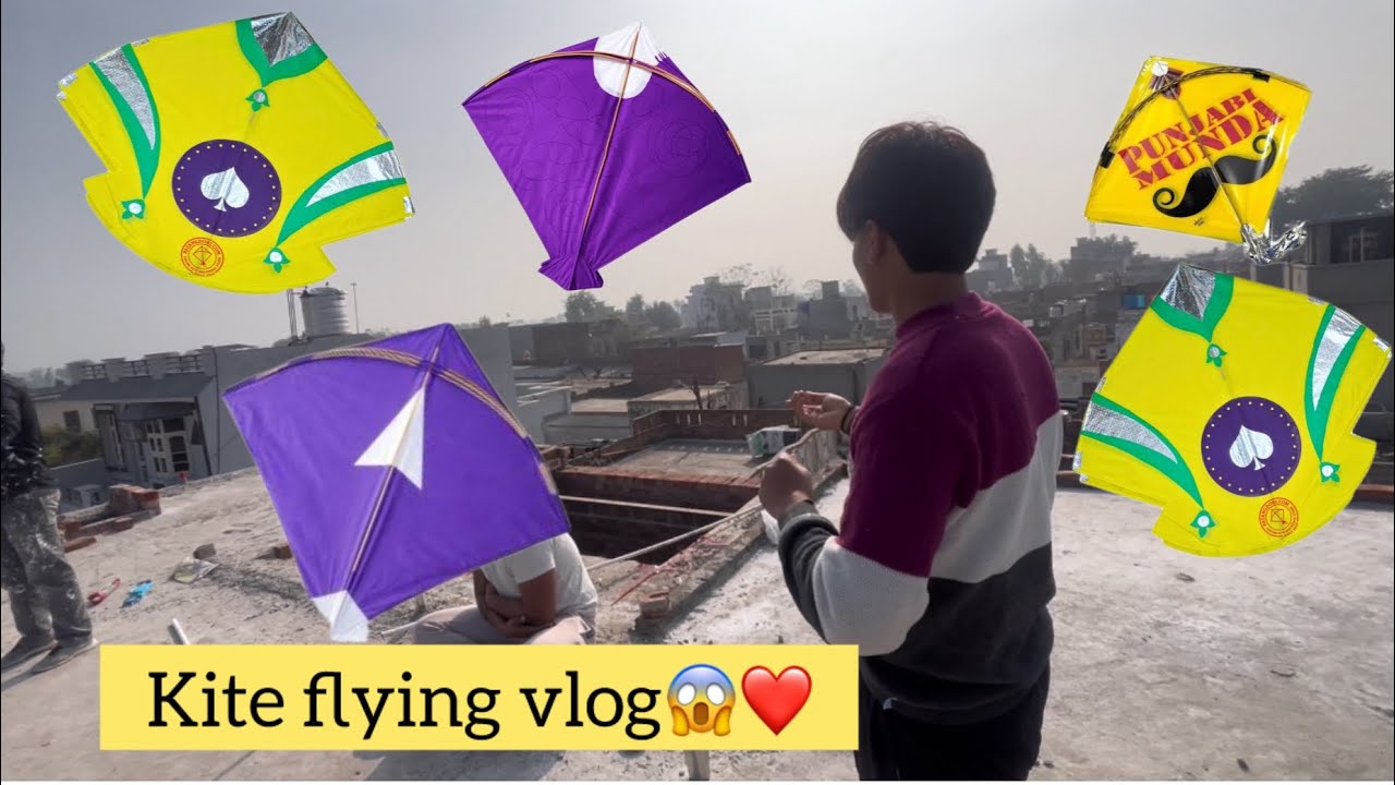 KITE FLYING VLOG 2026🪁3 TAWA PAKISTANI PATANBAJI VLOG😱❤️