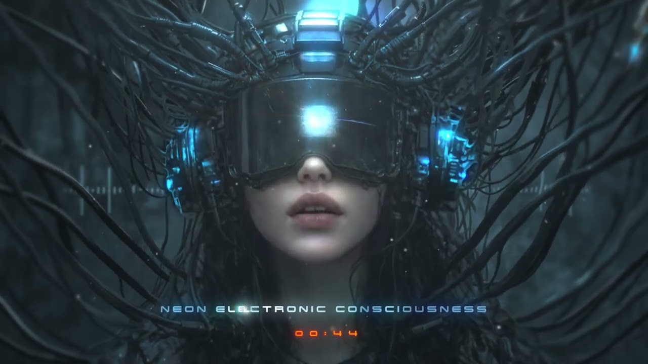 Byron Miller - Neon Electronic Consciousness (Official Visualizer Video) #digitalgodus