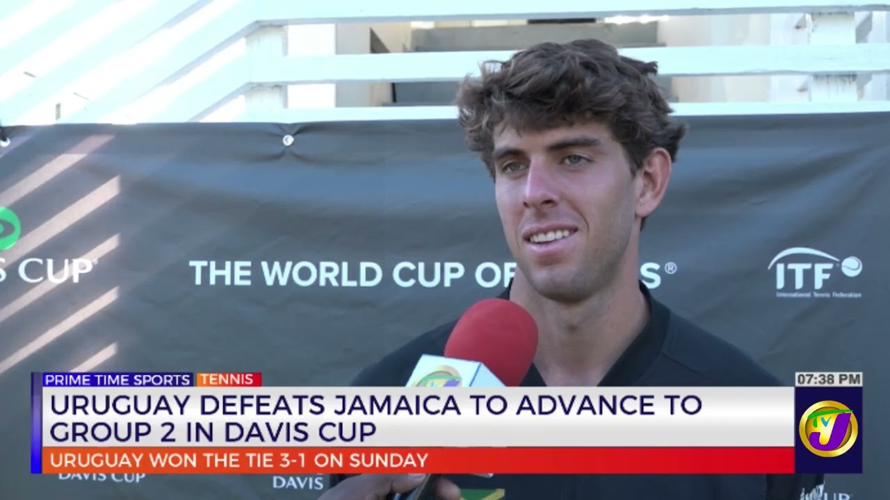 Uruguay Defeats Jamaica To Advance To Group 2 In Davis Cup | TVJ Sports