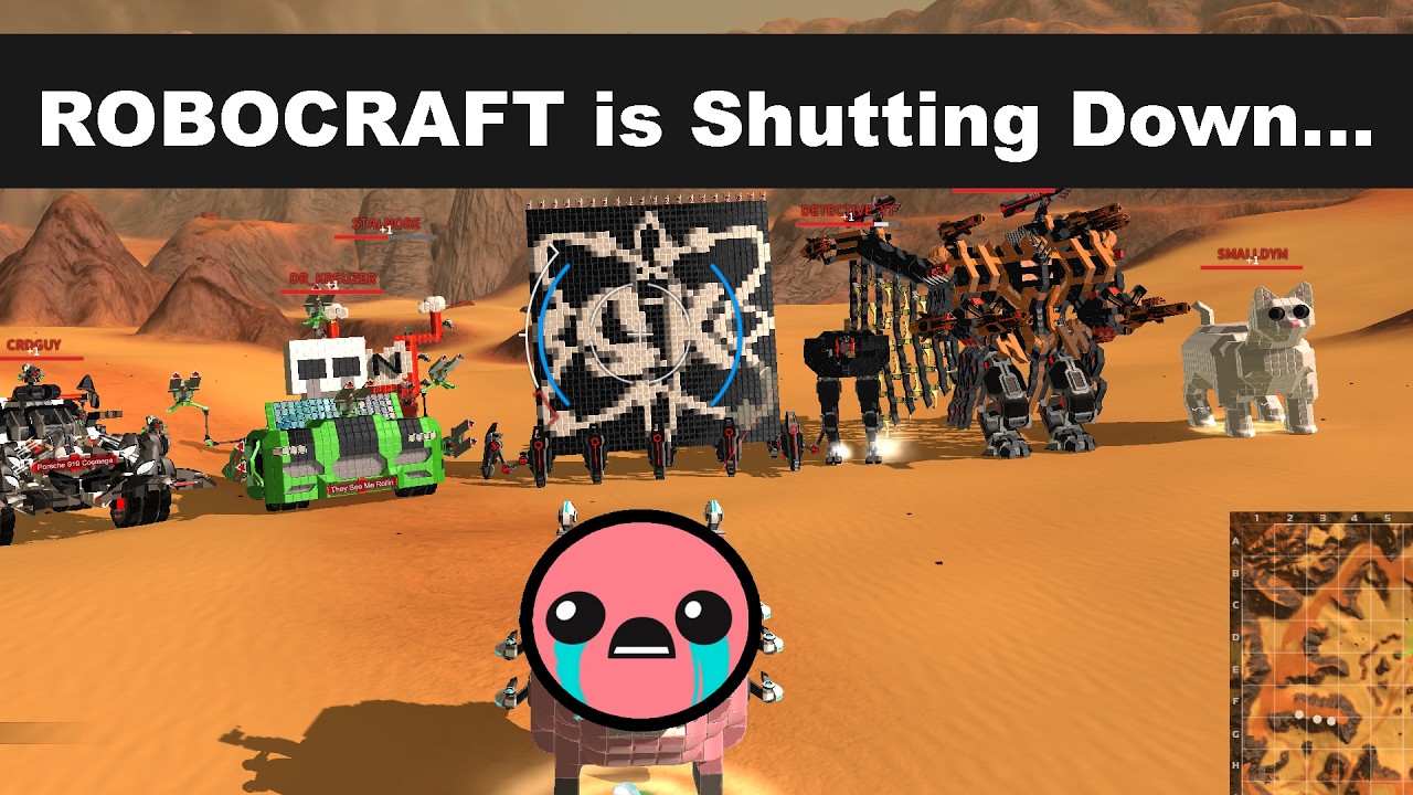 Freejam is Shutting Down Robocraft Servers