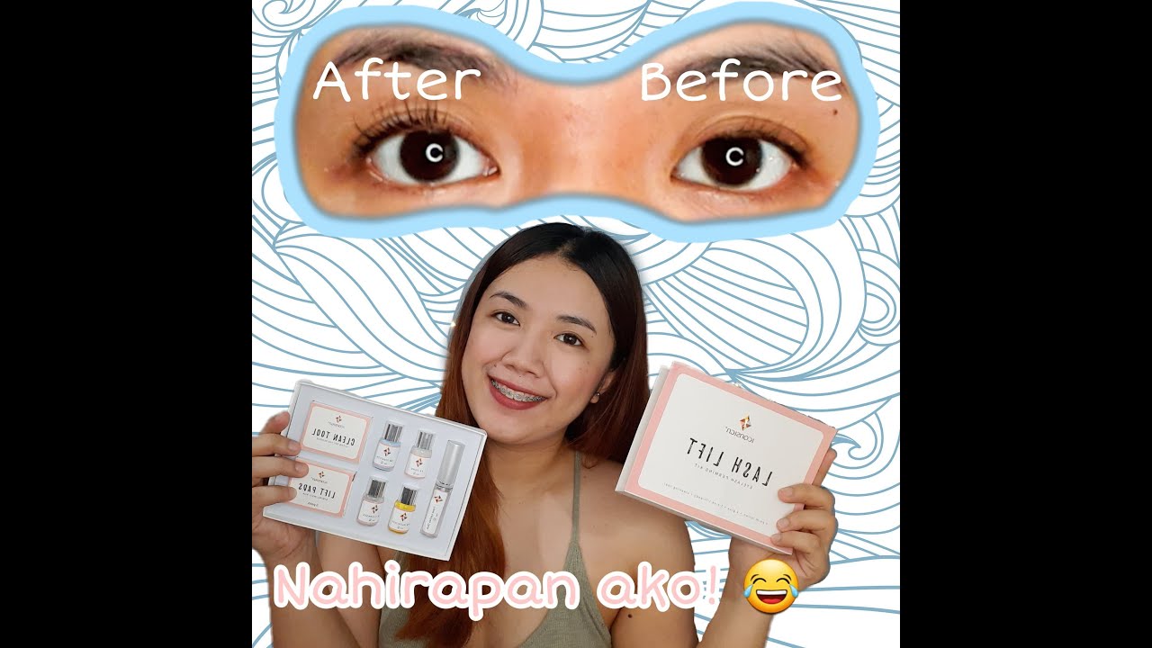 I Tried Perming My Own Lashes! | Iconsign Perming Kit Review