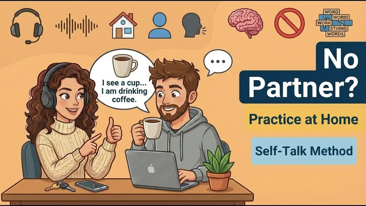 How to Practice English Speaking by Yourself (At Home)