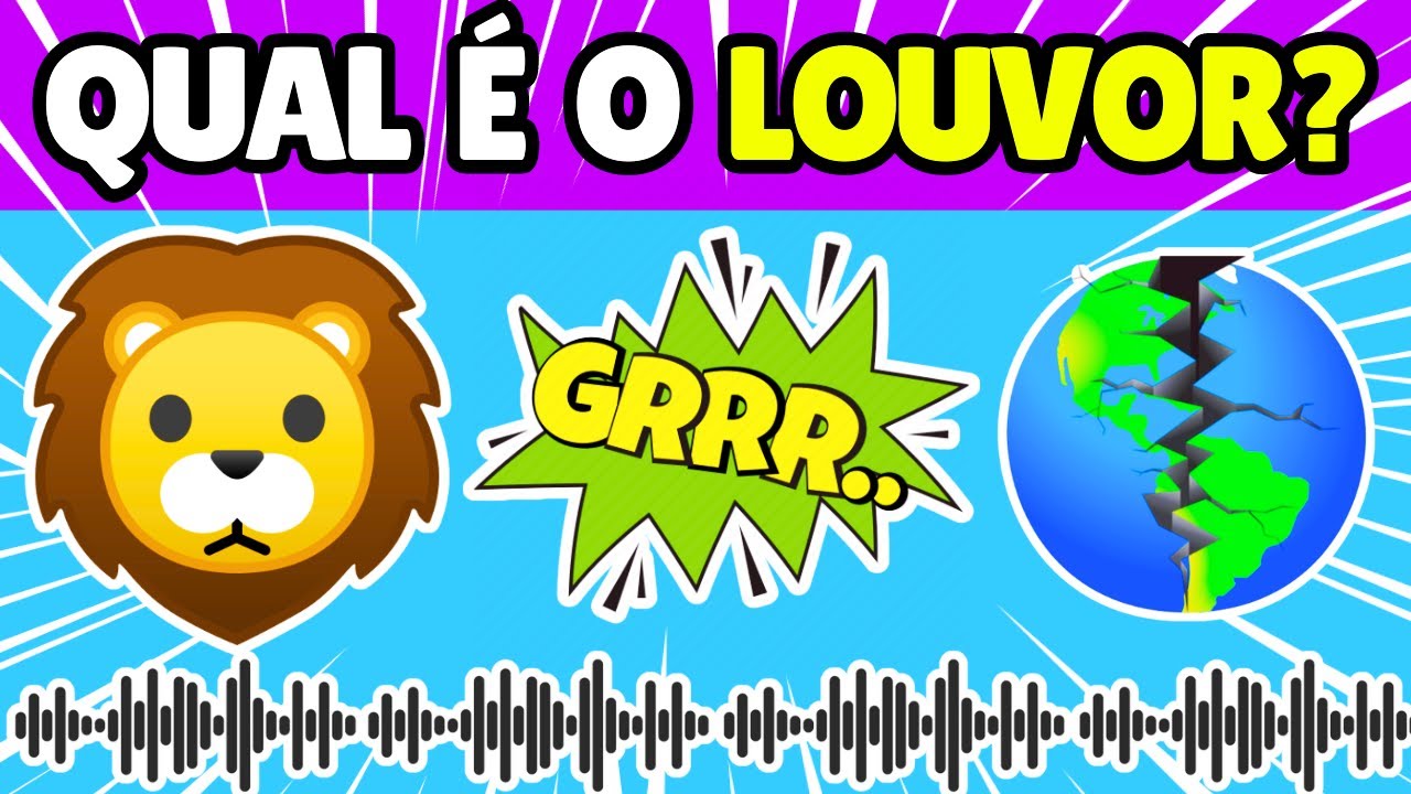 Adivinhe a Música Gospel Pelos Emojis | Desafio musical do louvor