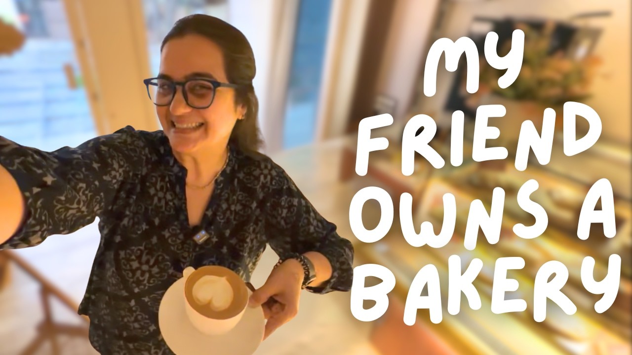 My Friend Owns a Bakery! Bakery Visit + Cafe Hangout