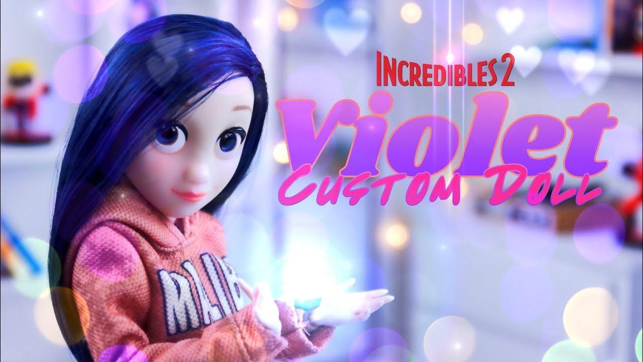 DIY - How to Make: Incredibles 2 Violet CUSTOM DOLL | Alter Ego Violet