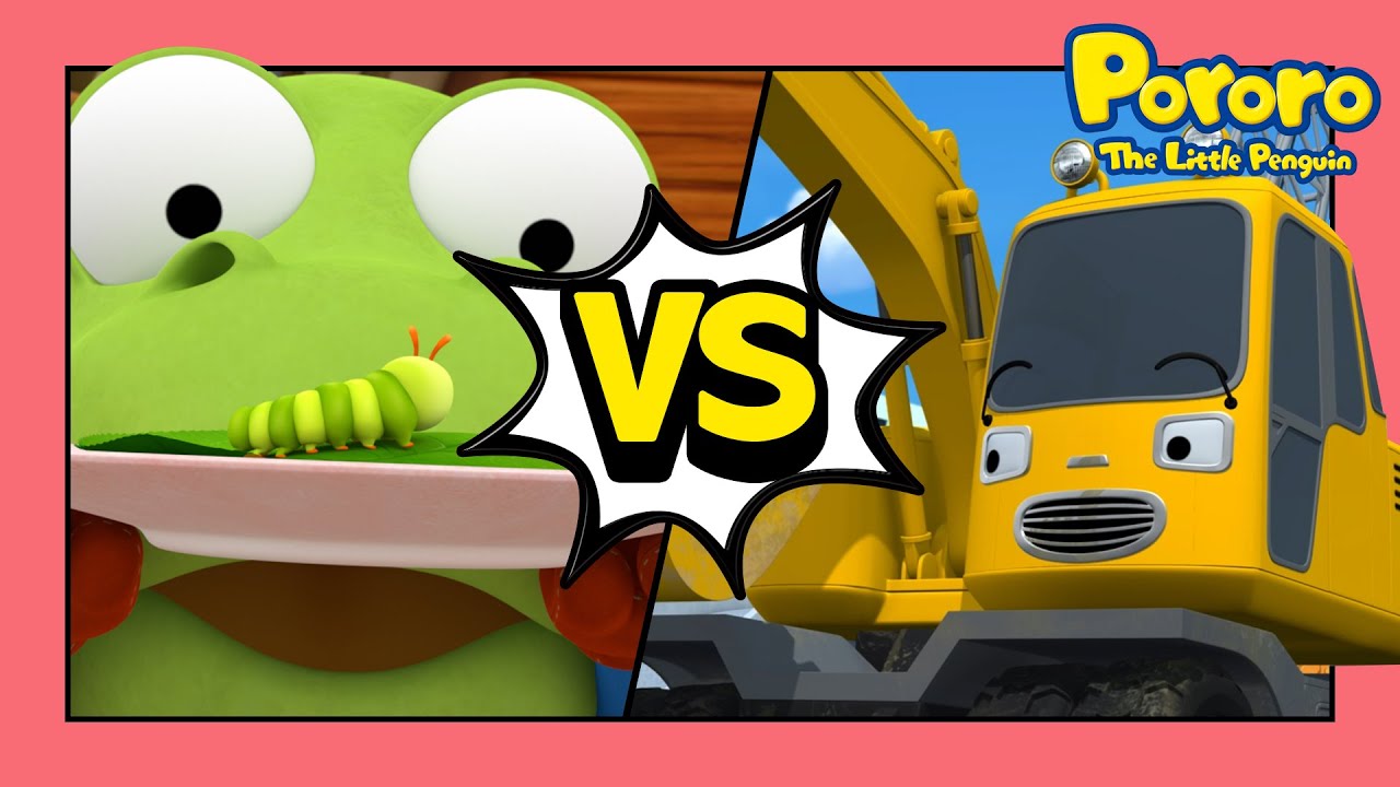 Pororo vs Tayo | Healthy Habit #6 | Animal and Plant Friends | Pororo English Episodes