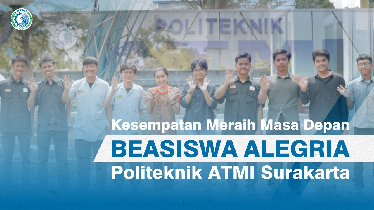 Baru Kuliah tahun pertama di Politeknik ATMI Surakarta bisa langsung dapat Beasiswa