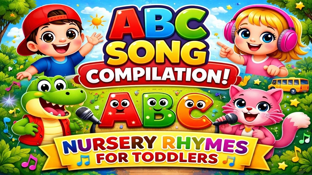ABC Song Compilation |Nursery Rhymes for Toddlers & Preschool Kids #alphabetsong #nurseryrhymes #abc