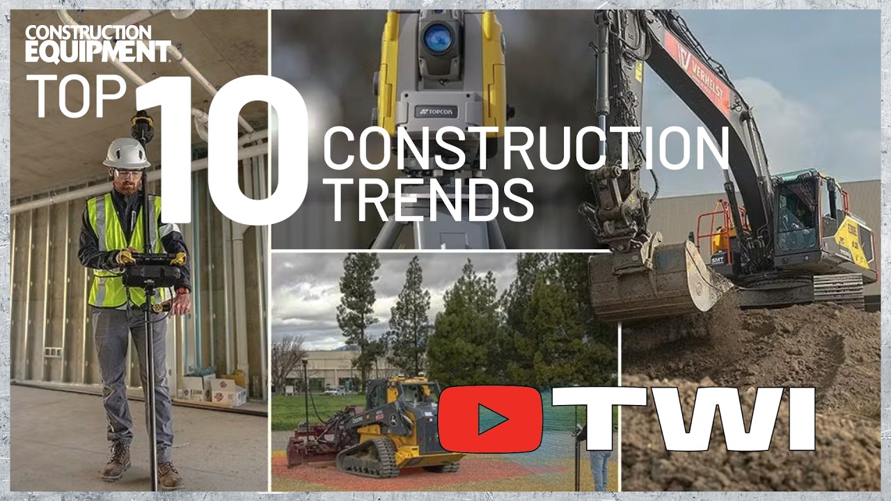 The 10 Biggest Trends Transforming Construction Equipment (from Machine Control to AI Cameras)