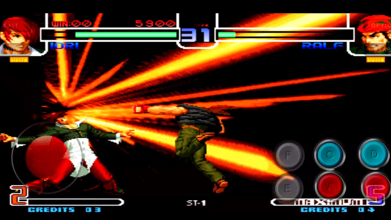 Kof 2002 Magic Plus 2 Android gameplay #mame4droid