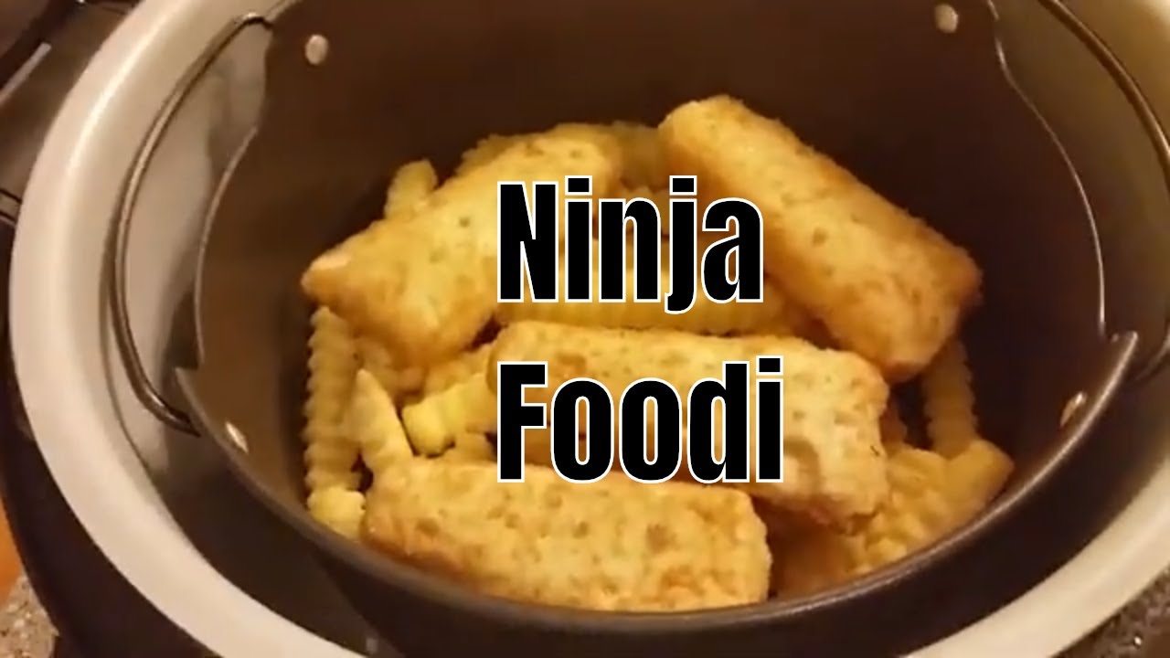 Ninja Foodi Fish and Chips AT THE SAME TIME