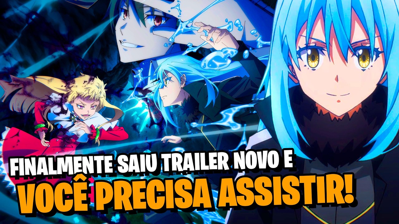 SAIU O TRAILER DEFINITIVO MOSTRANDO TUDO DA 4º TEMPORADA DE TENSEI SHITARA! | ANÁLISE COM SPOILERS