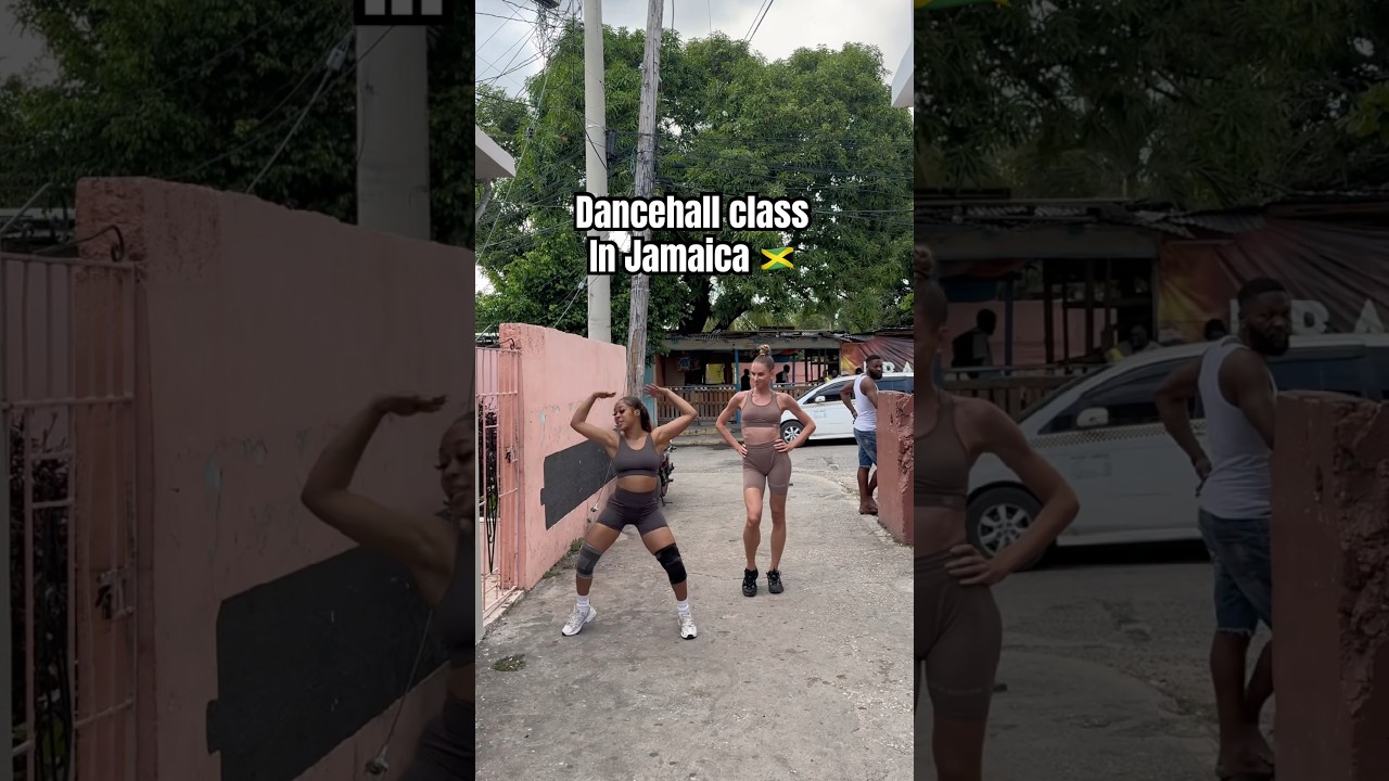 Dancehall class in Jamaica #dance #dancerlife #dancechallenge #jamaica #travel #dancehall
