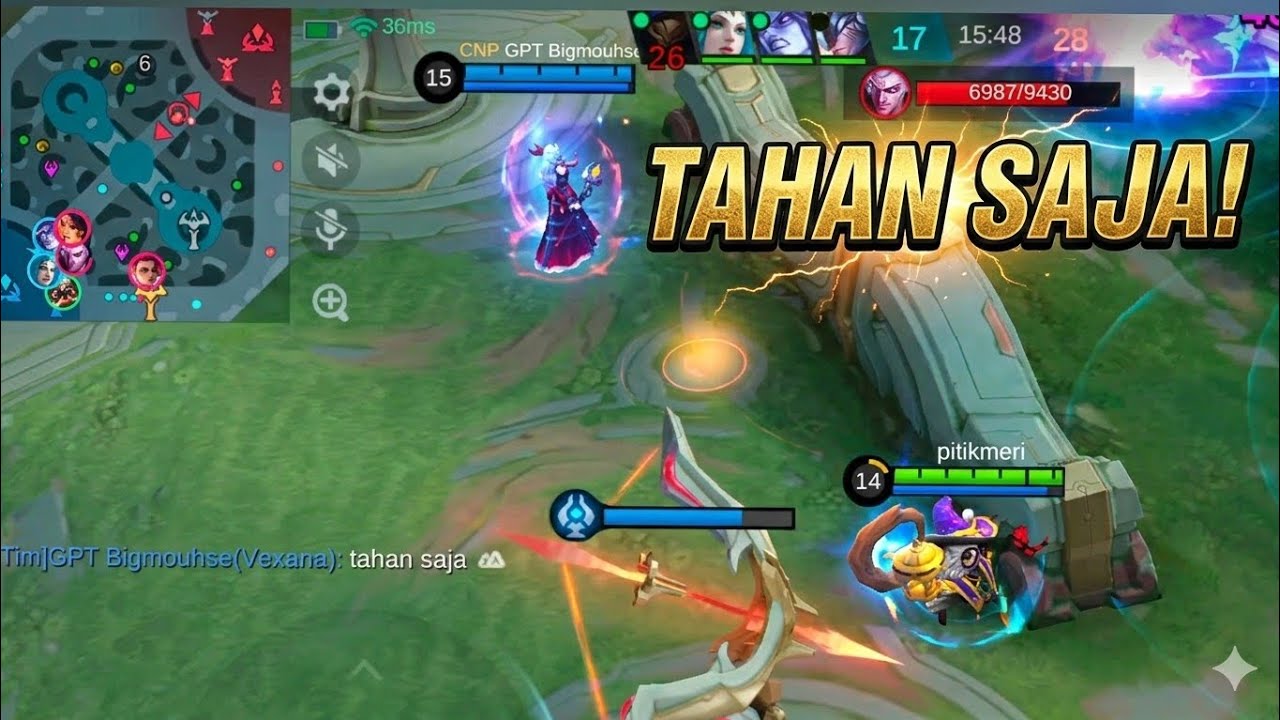 sabar itu harus ya gess ya⁉️ MOBILE LEGENDS BANG BANG⁉️
