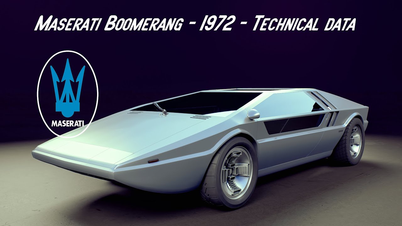 Maserati Boomerang - 1972