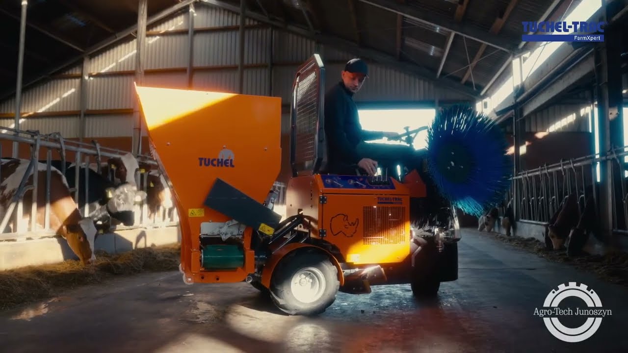 Samojezdna ścielarka Tuchel FarmXpert.