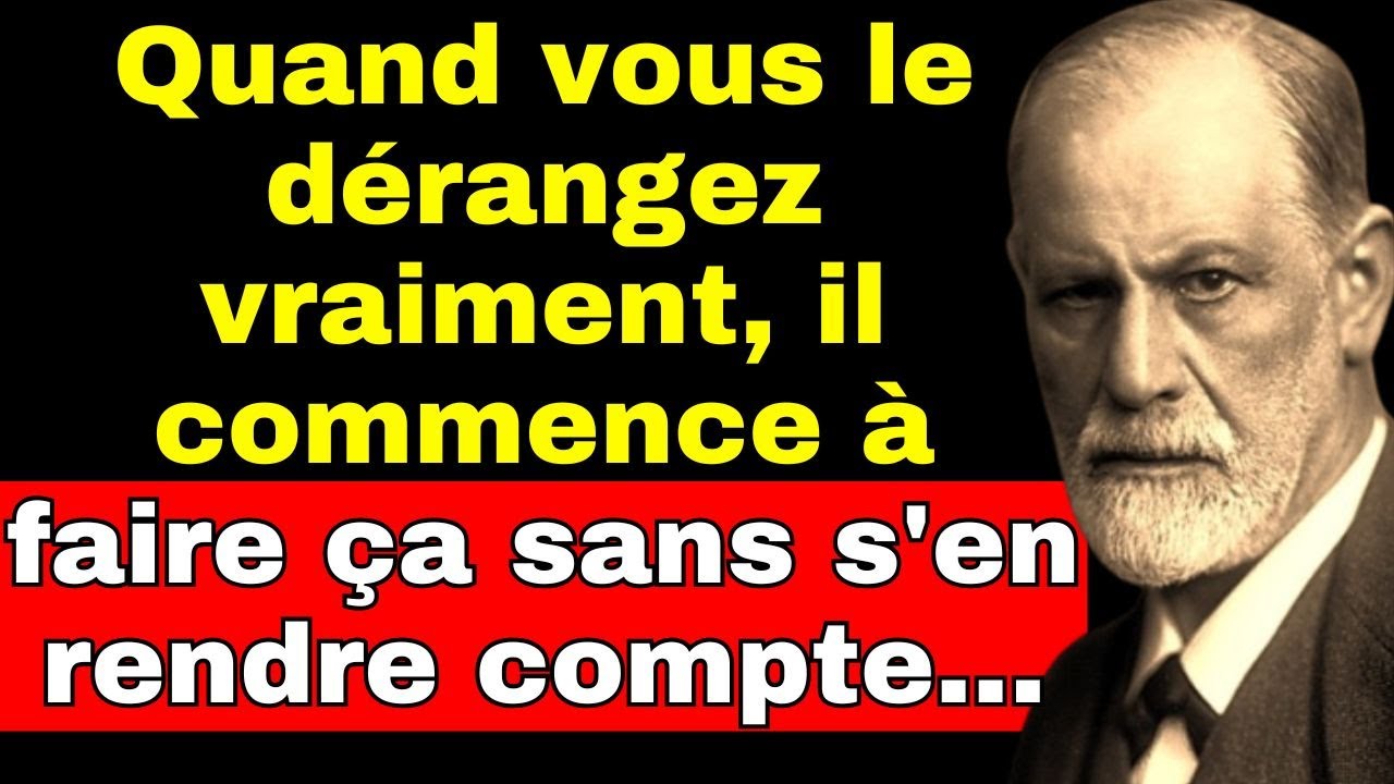 Quand on le provoque vraiment, il se met à faire ça sans s'en rendre compte…