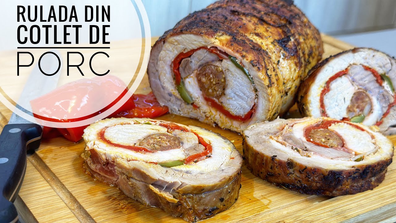 Rulada din cotlet de porc