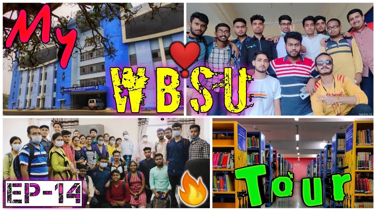 My First🤞🏻University Tour 🤩 | West Bengal State University✨(WBSU)🔥 | BokBok VLOG 😎 Ep-14